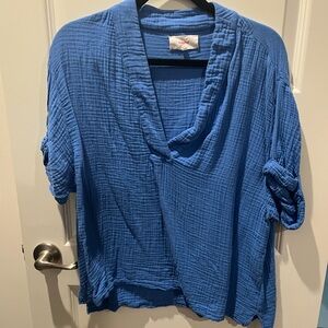 XIRENA Avery Top in Blue